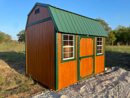 8x12 Side Lofted Barn