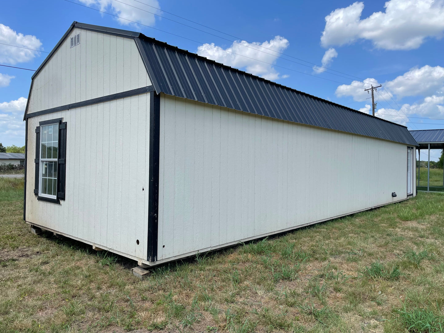 REPO 16x50 Side Lofted Barn