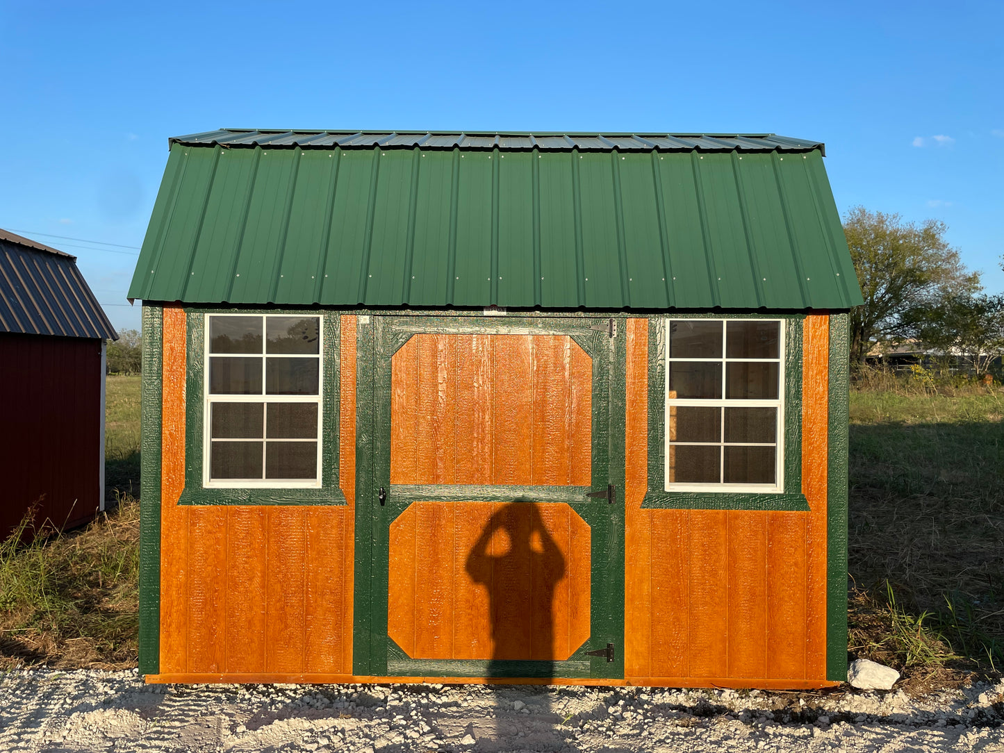 8x12 Side Lofted Barn