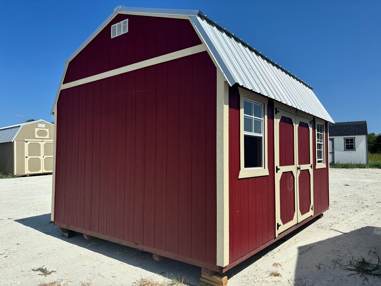 REPO 12x16 Side Lofted Barn