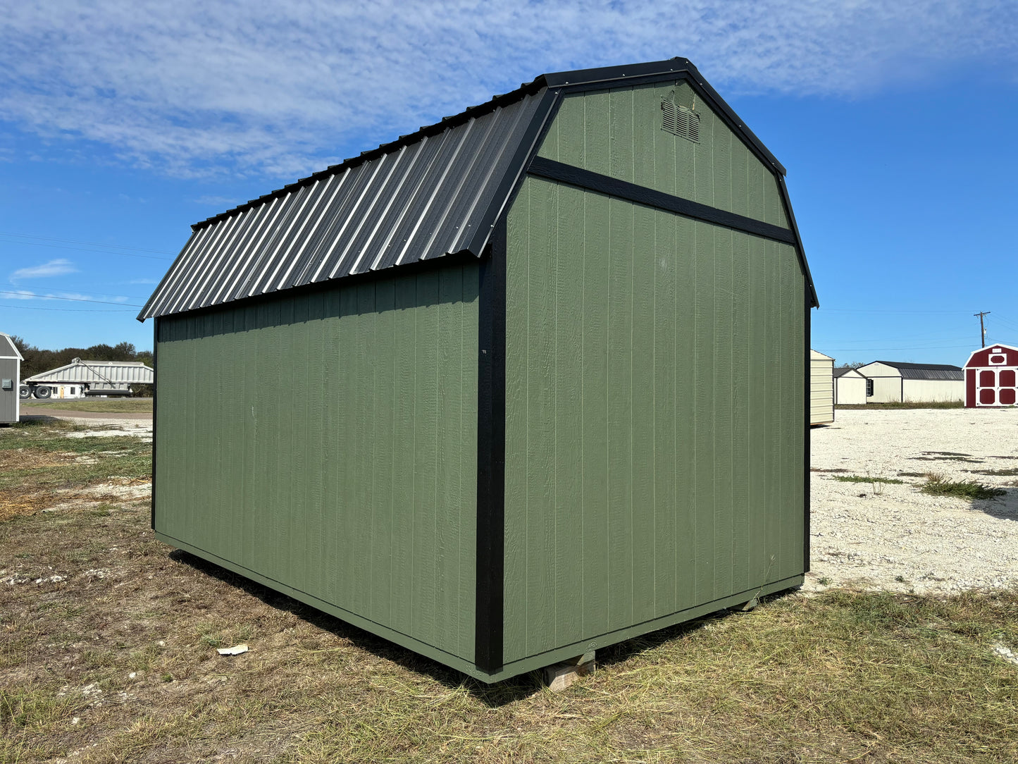 10x16 Side Lofted Barn