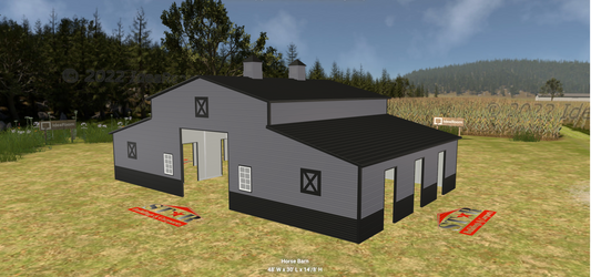 48x30 Horse Barn